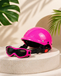 Gray helmet for bikers